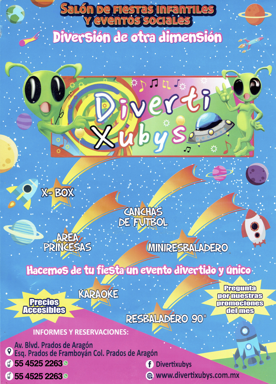 Salón Infantil para Fiestas y Eventos Familiares